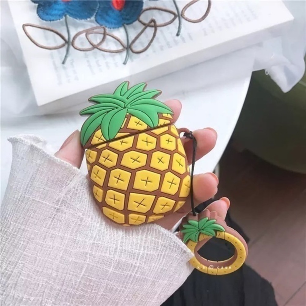 3/$30 🍍 Pineapple 3D Silicone Apple AirPods Case